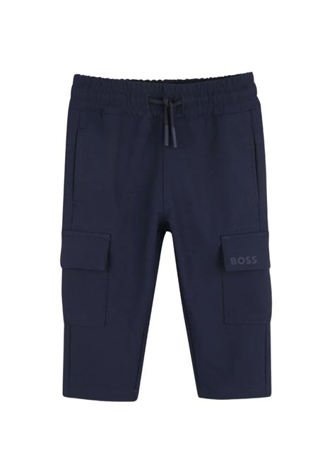 Pantaloni con tasche applicate HUGO BOSS KIDS | J52855849